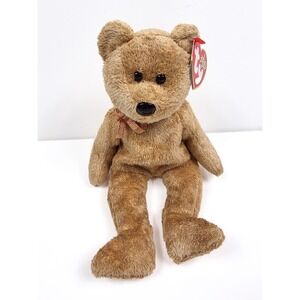 TY Beanie Babies 2000 Cashew The Playful Bear w/Tags Vintage